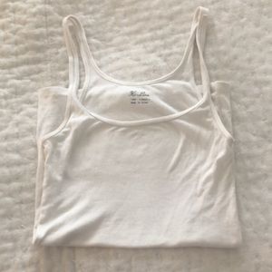 Jcrew white tank